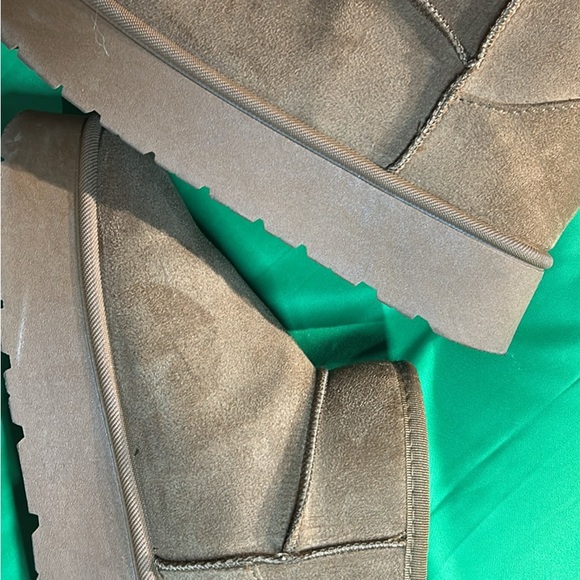 Charlotte Russe Platform, Ankle Boots, Camel Colored, Sz7.5 - Picture 1 of 8